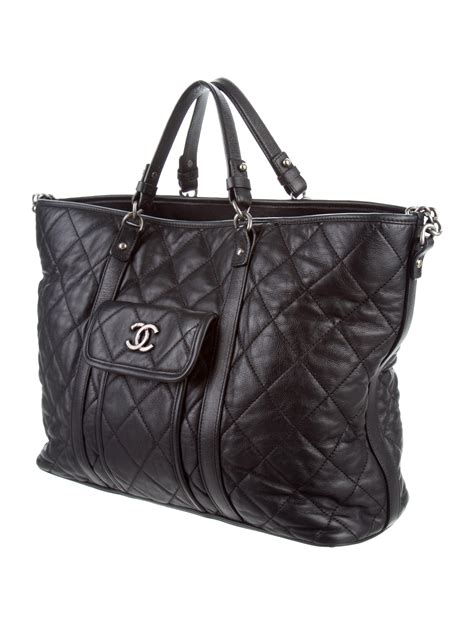 chanel big bag|chanel large zipped shopping bag.